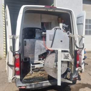 foto 100m Kanal reinigung IBOS 3.5t EUR5 VW Crafter